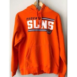 Phoenix Suns Men's Unisex Medium Fanatics Soft Pullover Hoodie Orange Sweatshirt